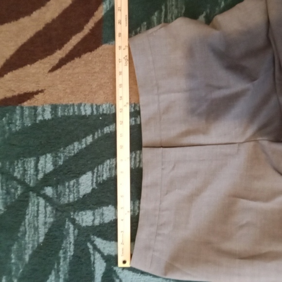 Lafayette 148 New York Gates Dress Pants Gray Wool Blend Office Womens 16 - Picture 11 of 12